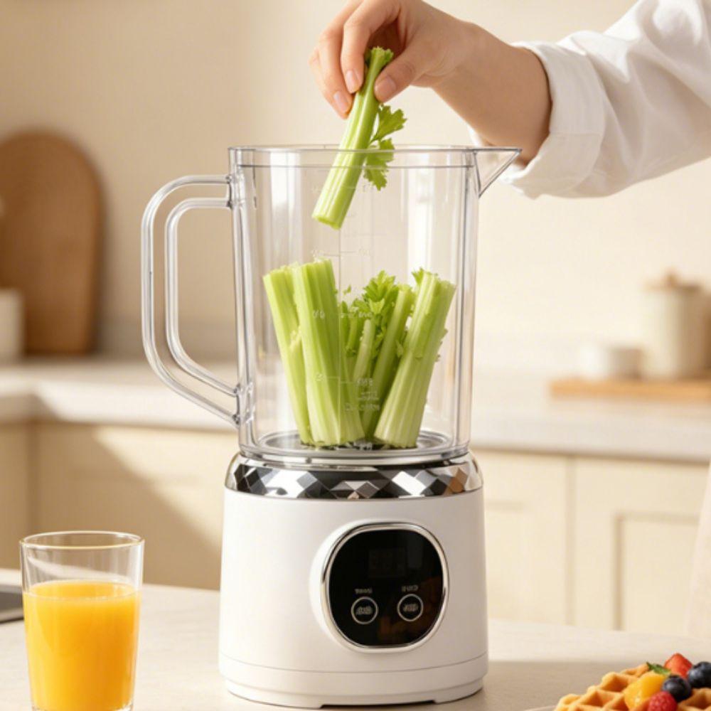USB Rechargeable Electric Fruit Juicer Double Blades Large Capacity  Juicer Portable Juicer  Travel