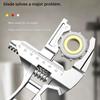6-68mm Adjustable Double Use Wrench Pipe Wrench for Faucet/Connecting Pipe/Shower Head Hand Tool for Water Pipe