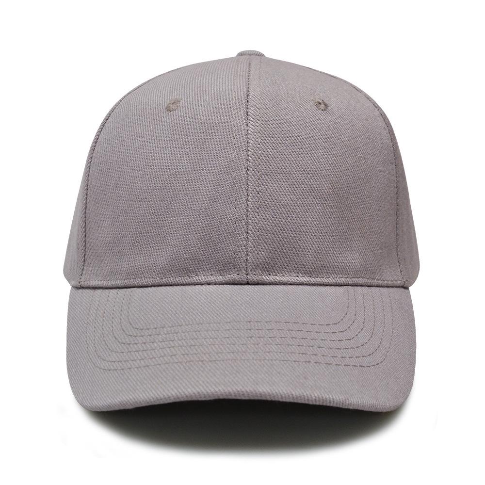 Unisex Solid Color Duckbill Hat: Korean-Style Baseball Cap for Spring & Autumn Outdoor Travel