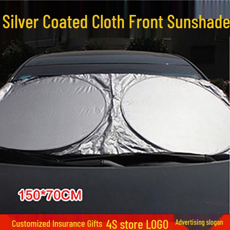 Car Front Windshield Sunshade Curtain