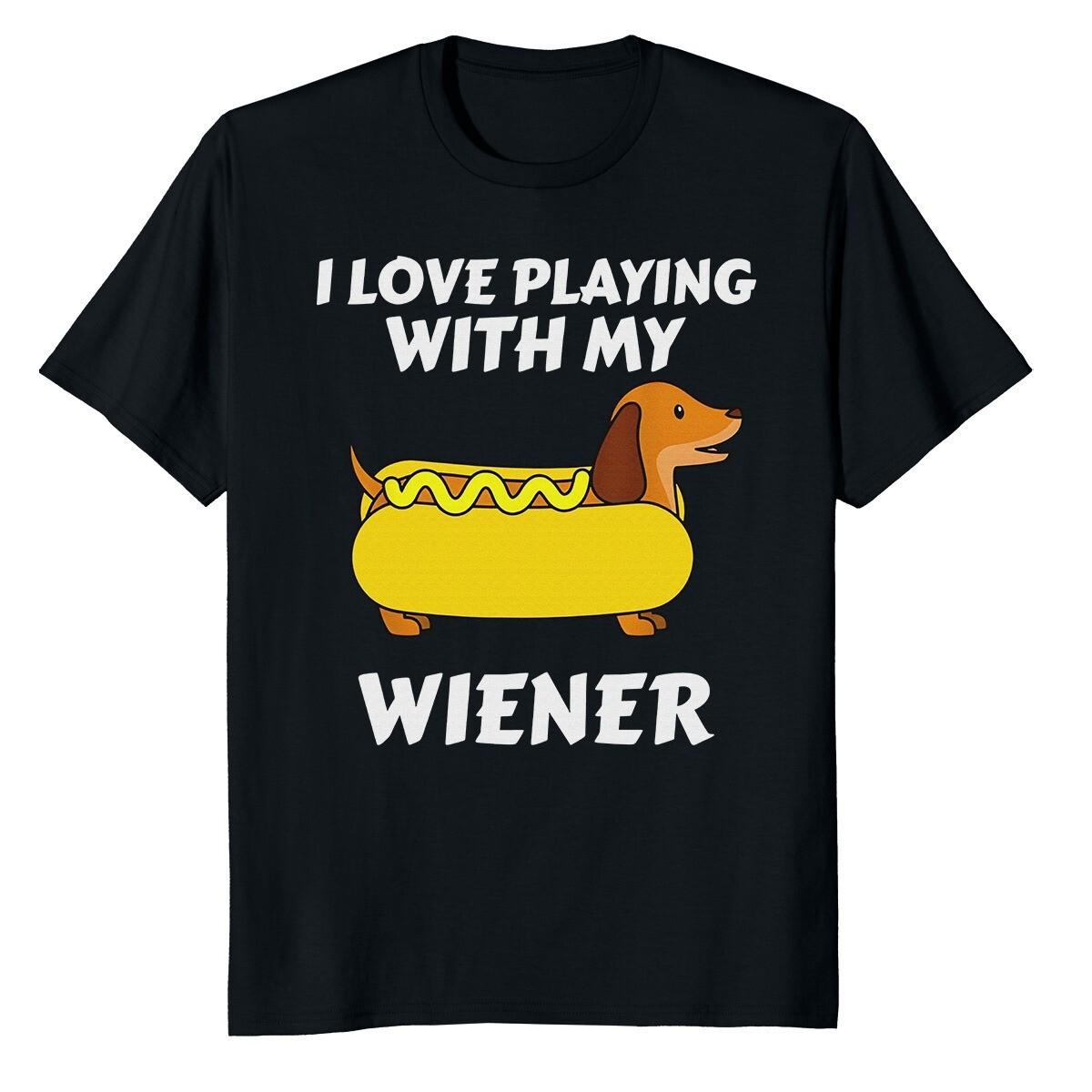 

I love playing with my poodle The best gift is the Tshirt in size XS 4XL with a short sleeve and round collar S