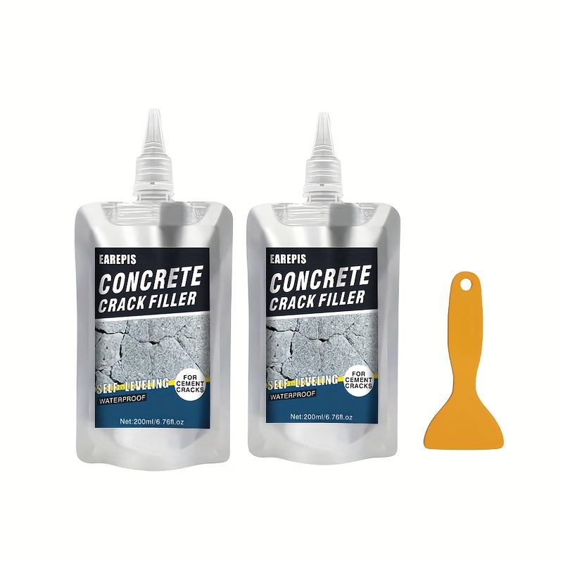 Cement Crack Repair Sealant Glue Roof Wall Floor Concrete Crack Filler - Waterproof,Flexible, and Durable Wall and Floor Sealer