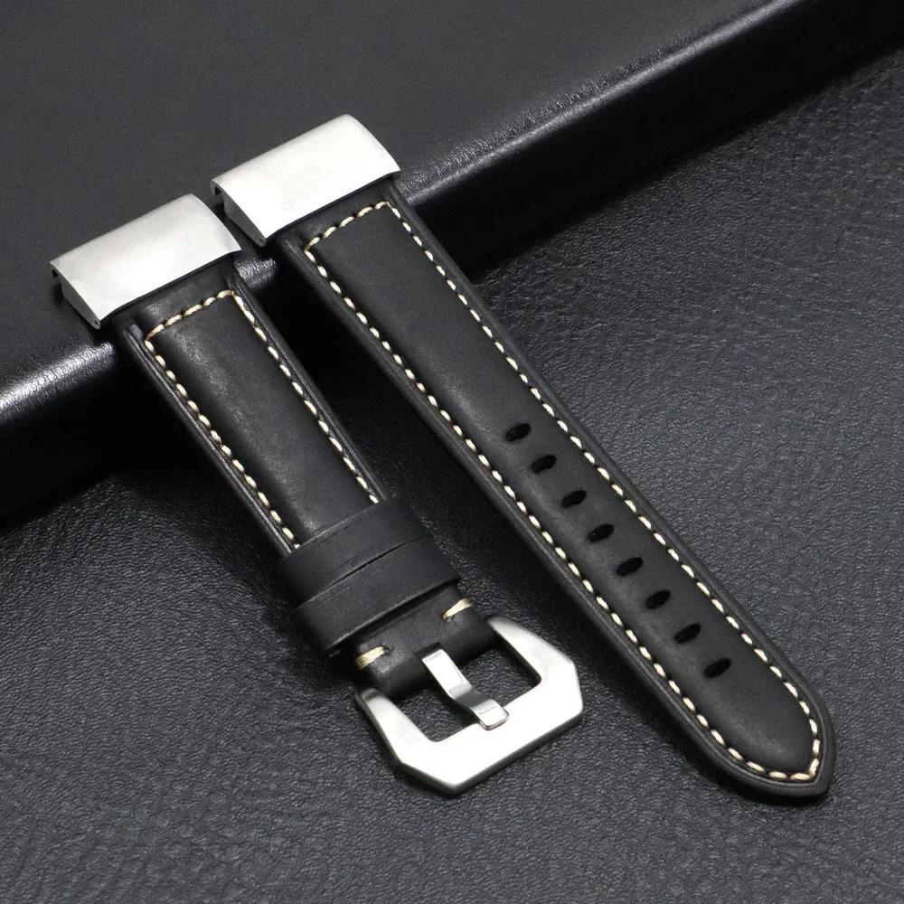 

Ремешок Quickfit 26 мм 22 мм для Garmin Epix Pro 51 мм 47 мм Tactix 8 7 Pro Fenix 8 7 7X Enduro3 Аксессуары для часов из натуральной кожи 22mm Fenix 8 47mm