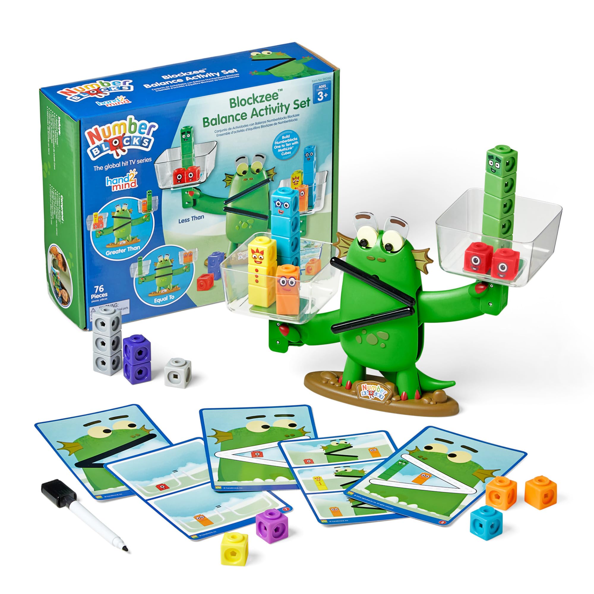 

Numberblocks Block G Balance Activity Set, Balance, Number Play, Educational Toy, 96089, Authentic