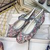 Fashion Flat Shoes for Women New Spring Autumn Mary Jane Flower Ballet Shoes for Women Lightweight Comfortable Women's Shoes