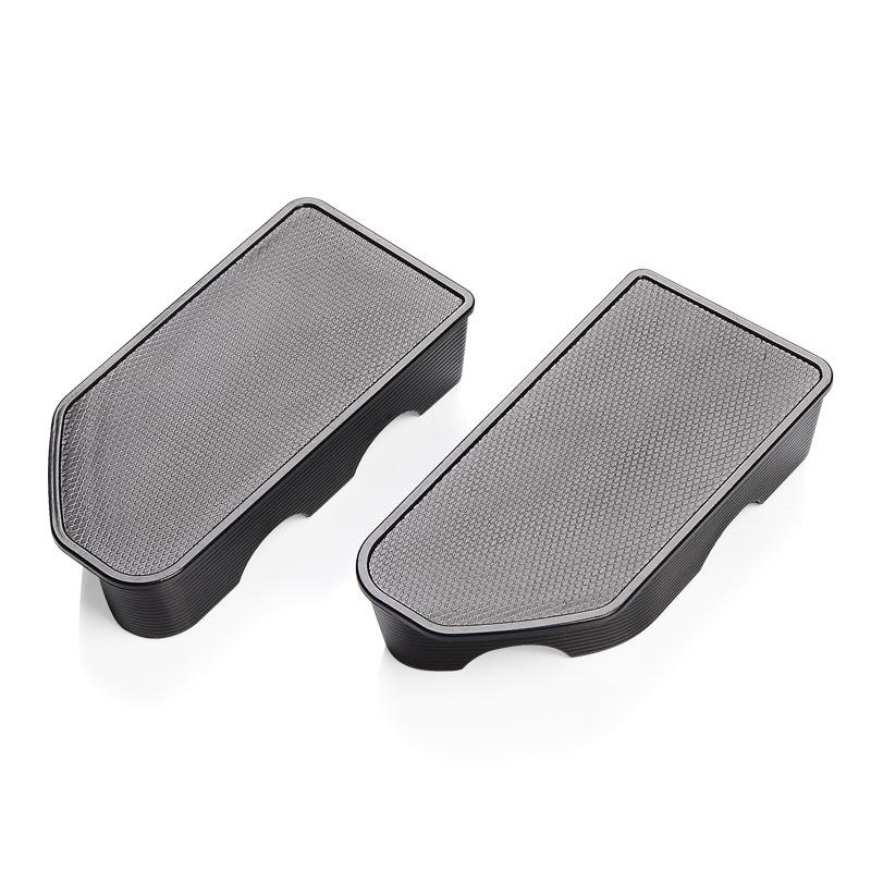 

For Chevrolet Silverado 1500 2500 2500HD 3500 GMC Sierra 1500 2014-2018 Truck Bed Rail Stake Pocket Cover Caps Rail Hole Plugs чёрный