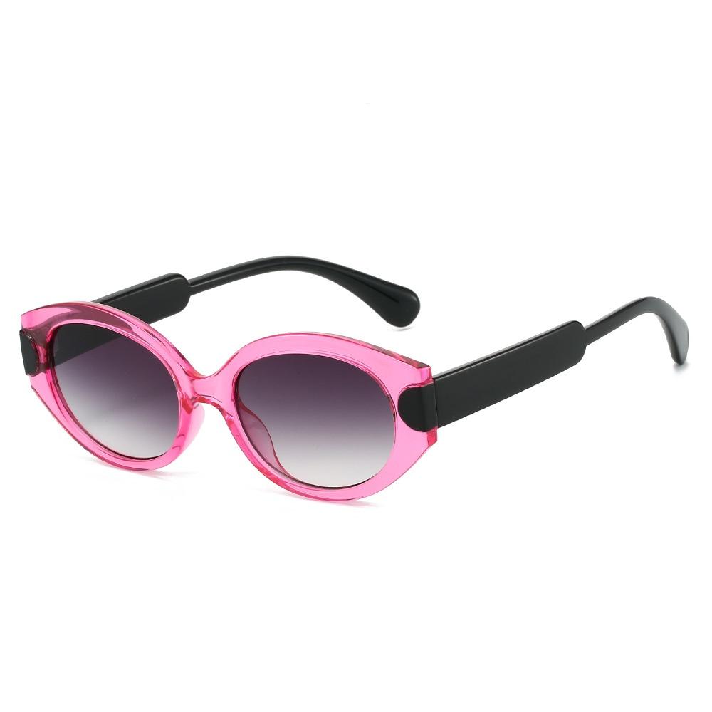 New Retro Tortoiseshell Gradient Cat Eye Women Sunglasses  Luxury Brand Two Color Frame Design Men Casual Sun Glasses Uv400