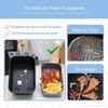 Silicone Air Fryer Liner Food Grade Non-Stick Mat Heat Resistant Reusable Baking Pan Liner Dishwasher Safe Fryer Basket Insert