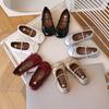 Spring Autumn Birthday Children Leather Shoes For Girls Fashion Korean Soft Sole Anti-slippery Sweet Bowtie Princess Shoes
