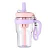 Leak-Proof Water Bottle with Straw Tea Infuser Lucky Belly Cup Sports Water Bottle  Daily Life