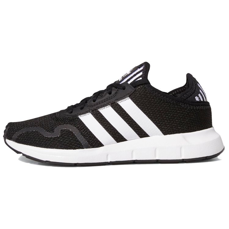

Adidas Swift Run XJ Black White Детские кроссовки Core-Black Cloud-White FY2150