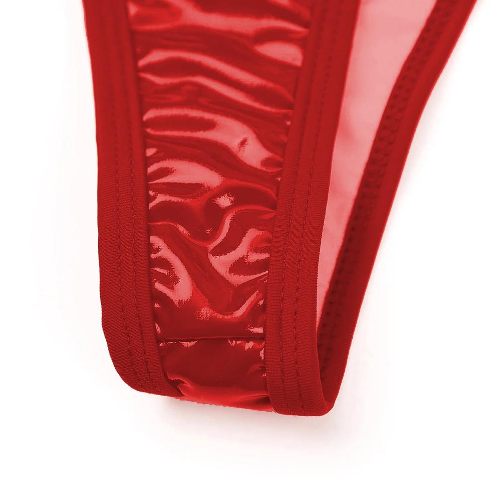 All Seasons Sequins Thong Sexy Lingerie Low Waist Panties