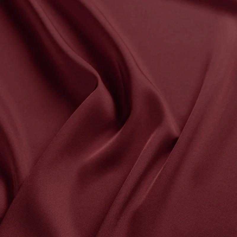 100x125cm  Țesătură Satin Mat Subțire Elastică Sensibilă la Gheață Rochie Satin Cămașă Cami Pijamale Qipao Design Haine Țesătură