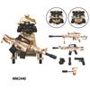 MOC Militärsoldaten Mini Anime Action-Figuren Waffen Roboter Mecha Bausteine Ziegel DIY Spielzeug für Kinder Geschenk