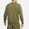 Nike Sweatshirts Men's Green Crew Neck Moderate Regular (Unisex) Sweatshirts BV2667 326