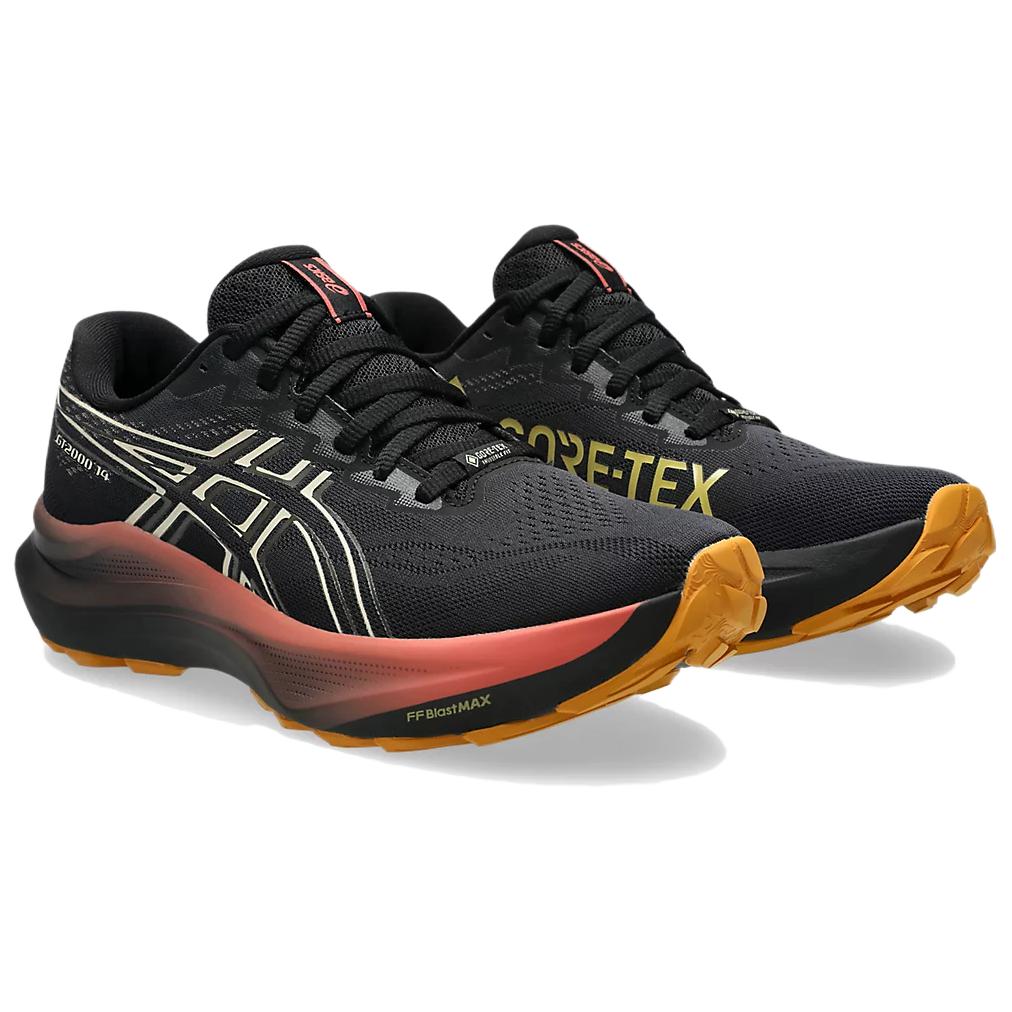 Asics GT 2000 14 GTX Black Vanilla Women Sneakers 1012B844-001