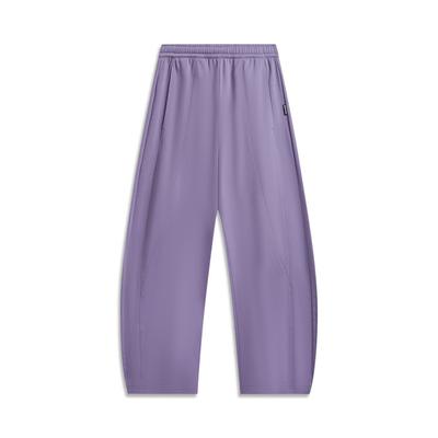 Li Ning Outdoor CF Water-Resistant Straight Loose Blade Pants Sports Sweatpants Women Pants AKLW096-2