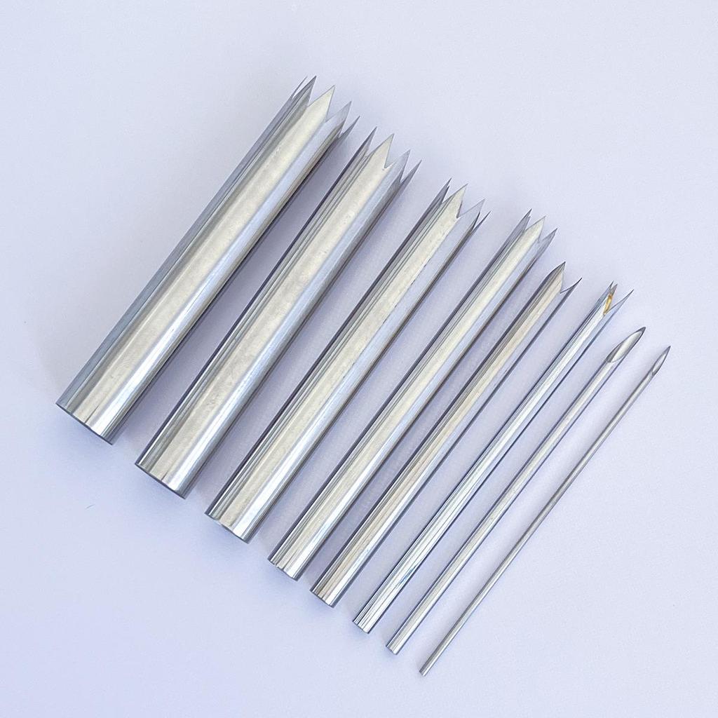 Stainless Steel Serrated Hole Punch Tool for Pottery and Flower Pot Drilling