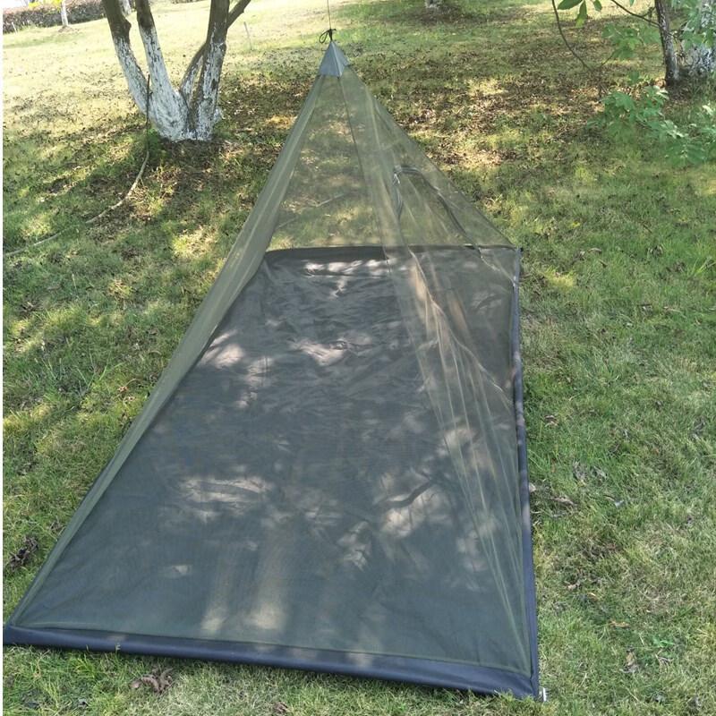 ZISIZ Outdoor Fishing Triangle Mosquito Net Tent