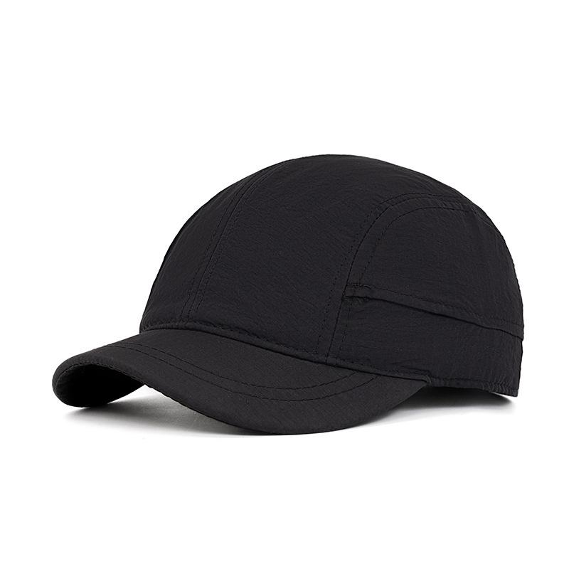 Summer Quick-Drying Short-Brimmed Baseball Cap Men's Breathable Thin Cap Outdoor Camping Sunshade Hat