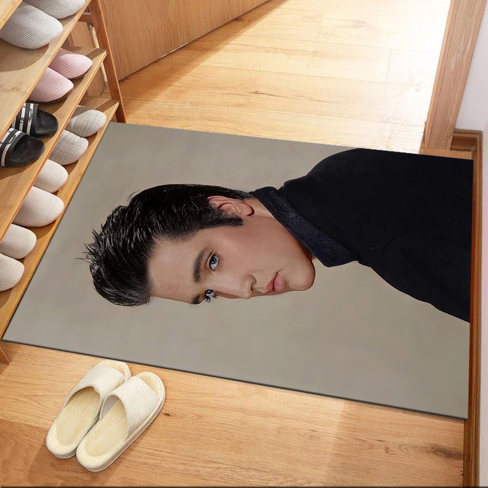 Elvis Area Rug Perfect For Playrooms Hallway Dining Room Foyer Antislip Rug Office Home Decor Spiritual Gift