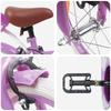 Bicicleta Infantil 16 Polegadas para Idades 4 6 Roxa