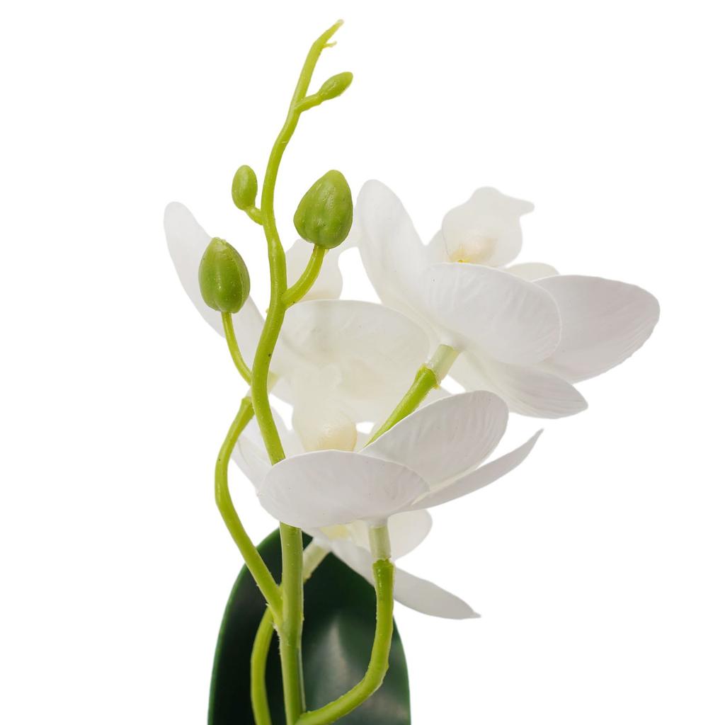 ABS Material Artificial Orchid Pink Plus White Rose White White Plus Rose
