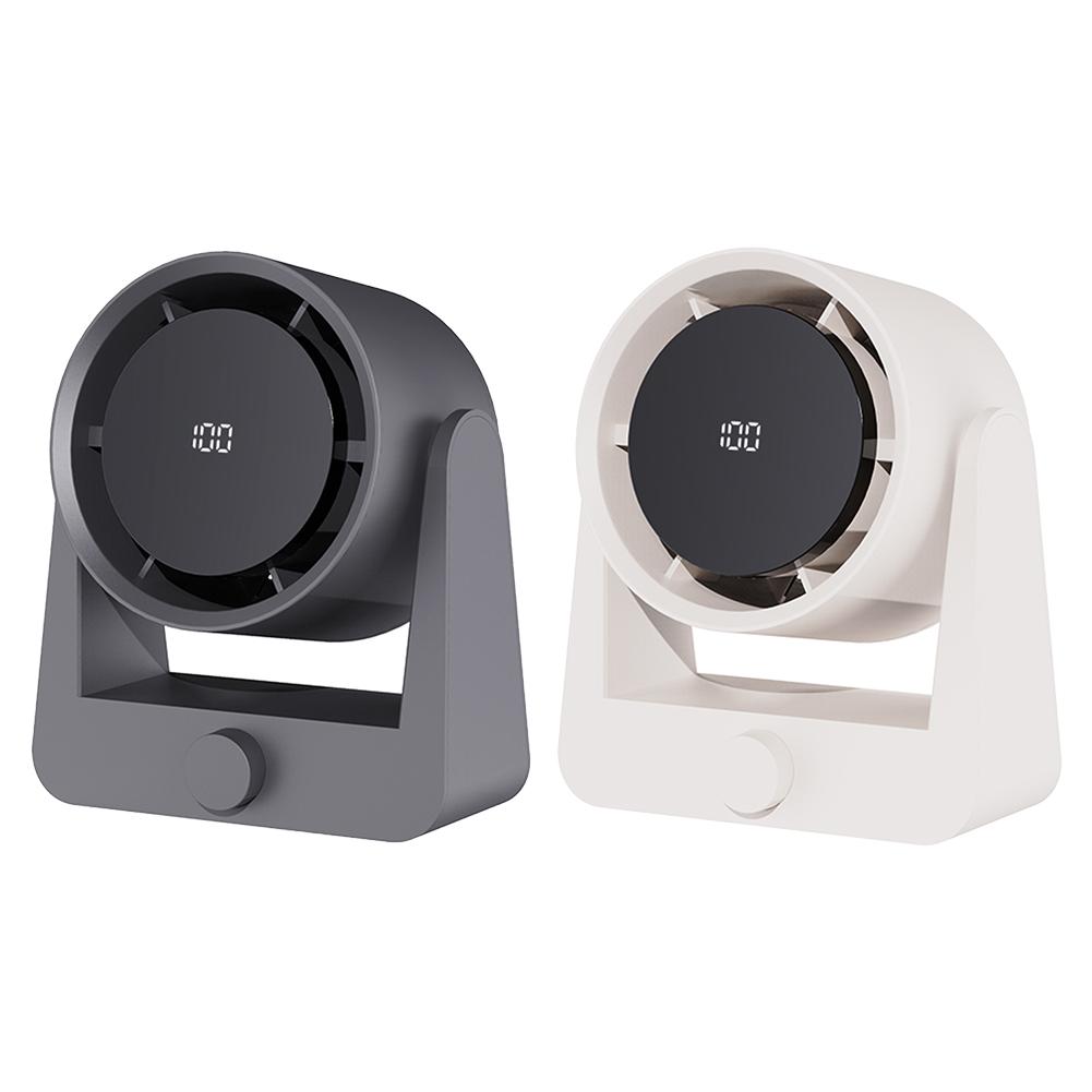 Adjustable Fan Electric Fan Indoor Cooling 100 Speed Levels 3D Air Circulation Flexible Mounting For Home For Kitchen