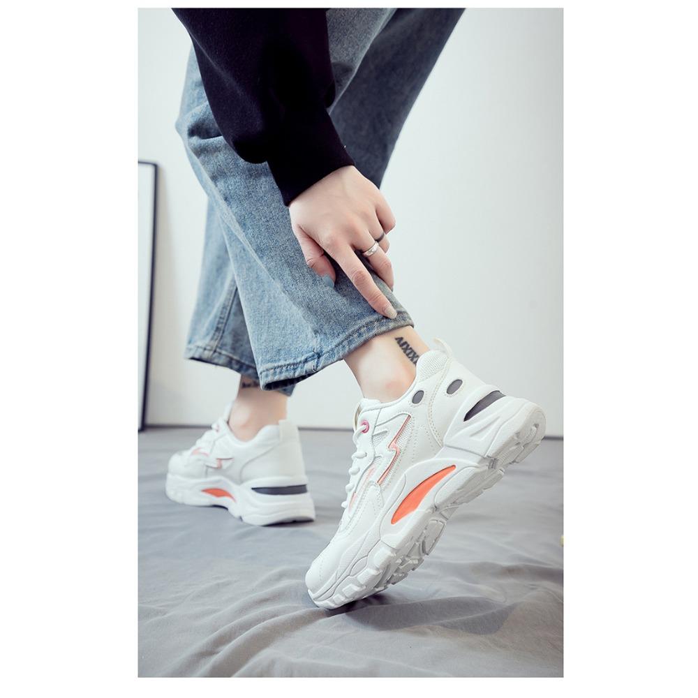 Women's Platform Sneakers New Arrival Versatile Chunky Sole Casual Sports Shoes for Girl Students