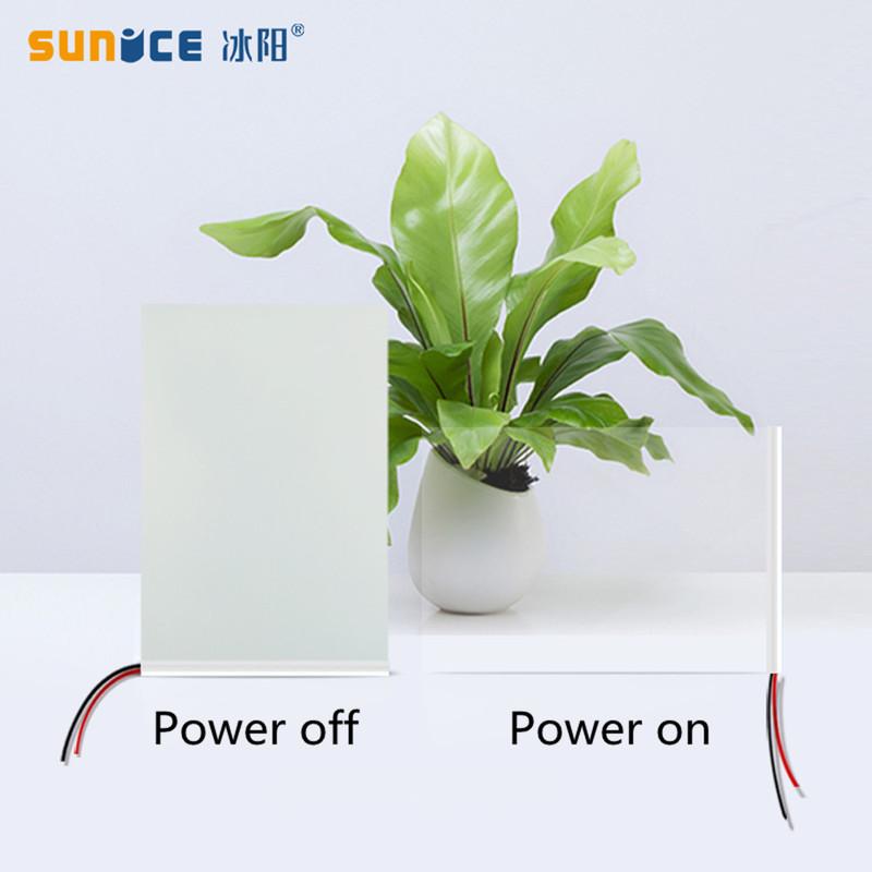 SUNICE A4 size sample 21*29cm Electric Self-adhesive PDLC dimming Film Smart Glass Window Door Tint Smart Film 21 X 29.7cm