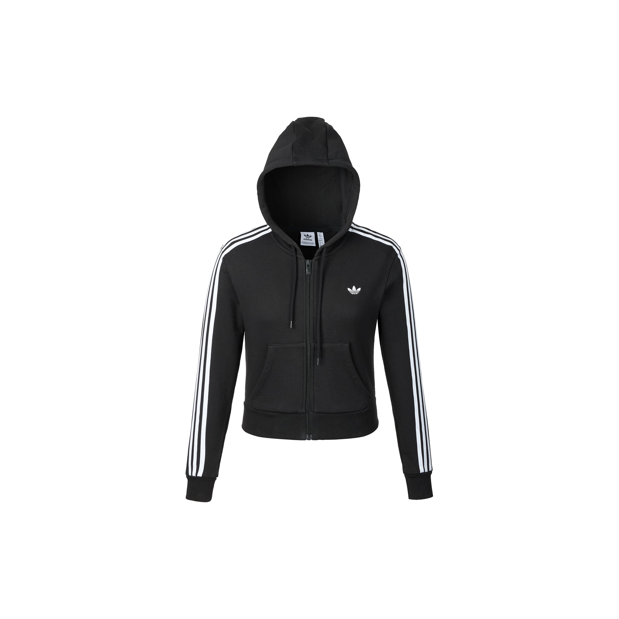 Adidas Originals Sport Kapuces Rāvējslēdzējs Svītraina