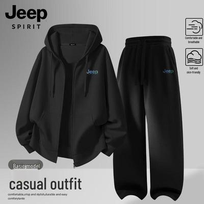 JEEP SPIRIT Men's Hooded Tracksuit Set