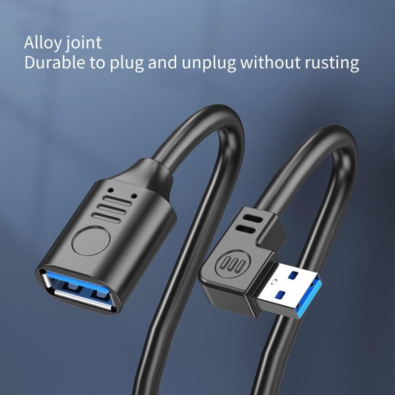 USB Cable Wire with Power On Off Button, Multiple Choice USB3.0 Male to Female 5Gbps Data Transfer Line Extension Cord