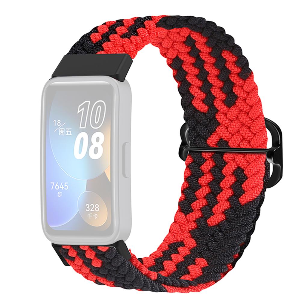 KALEBOL KLB-BZNL-001 For Huawei Band 8/Band 8 NFC/Band 9/Band 9 NFC Strap Adjustable Braided Nylon Watch Band