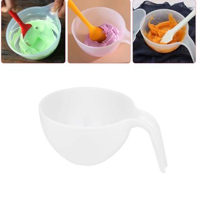 Anti-Drop Stackable Cream Salad Plastic Icing Cooking Tool Mixing Bowl Coloring Bowl Baking Bowl