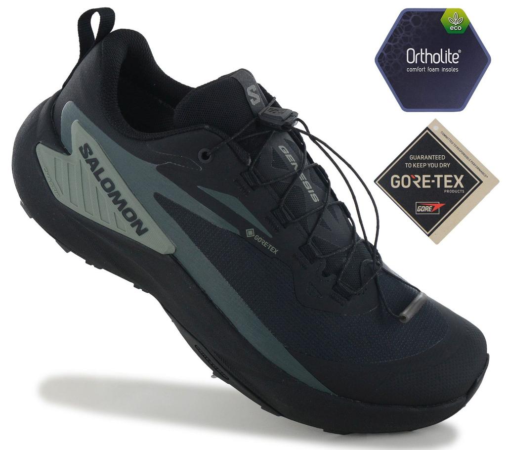 SALOMON Genesis GTX - GORE-TEX - Men's Trail Running Shoes Running Shoes Terrain 475187 ORIGINAL