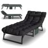 Folding Sun Lounger - KL3 - Comfortable Mattress - Easy Folding - Outdoor Use