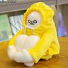 18cm Funny Woongjang Dolls Yellow Banana Man Plush Toys Korea Popular Anime Appease Dolls Birthday Gifts For Children Baby