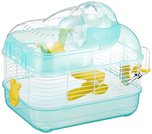 Minimal Land 2nd Floor Spinning Toy, Green, Hamster Toy, Medium