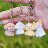 1PC Plush Playful Cartoon Soft Dog Durable Keychain Cute Pendant Exquisite Plush Gift  8.2*2.8cm