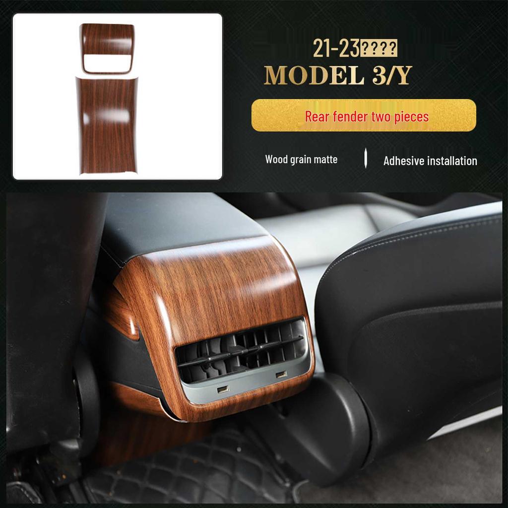 Carbon Fiber Interior for 2021-2023 Tesla Model 3/Y Steering Wheel & Console