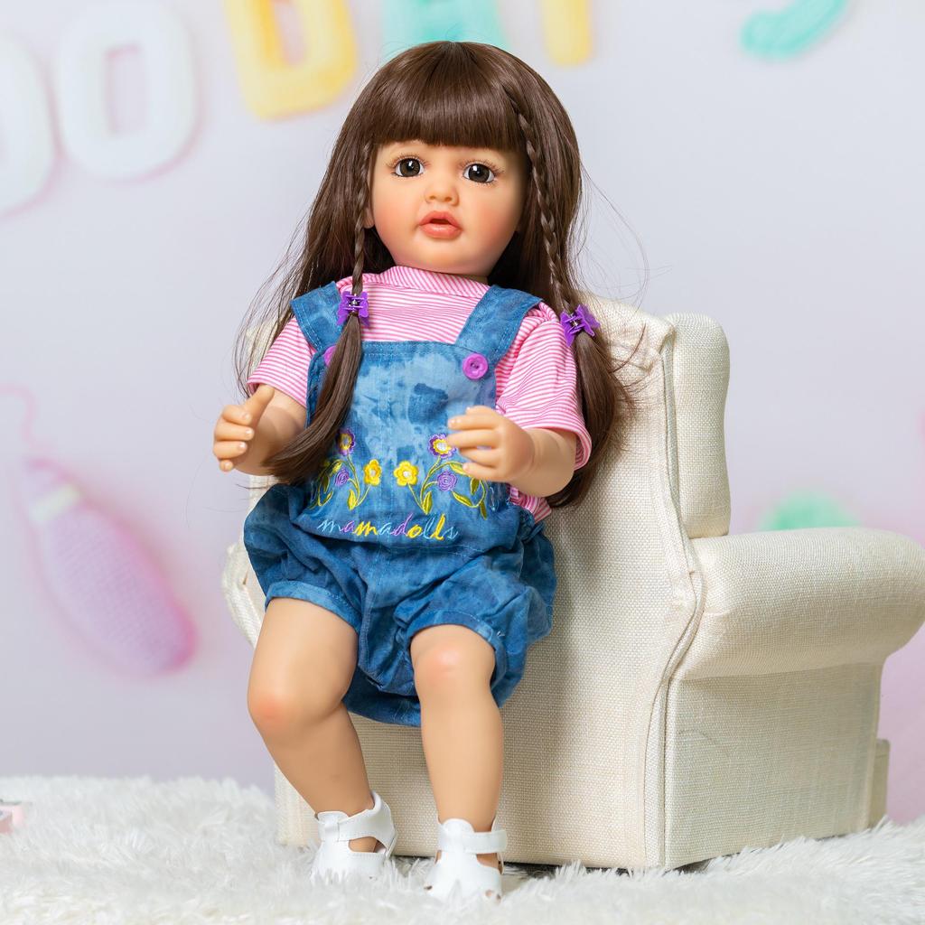 Realistic 55cm Silicone Reborn Baby Doll Betty