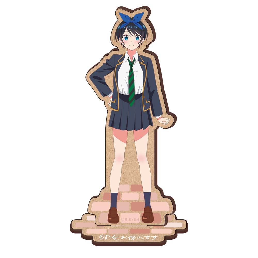 ТВ-аниме «Девушка напрокат 4 сезон» Сарашина Рука деревянная подставка для персонажа