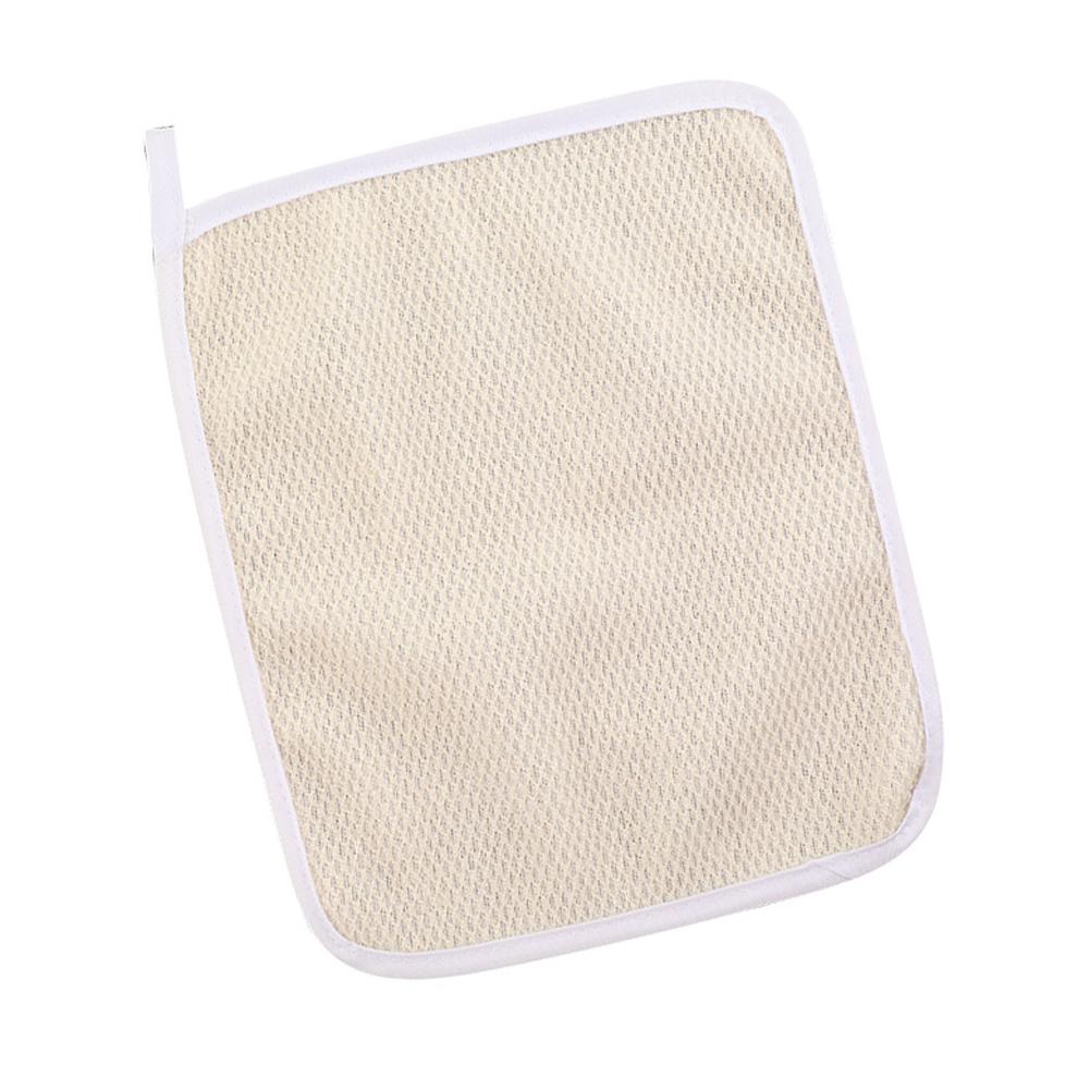 

Exfoliating Body& FaceWash Cloths,Massage Beauty Towel Soft Wash Cloth For Women Body Exfoliati B0H7 white-1pcs