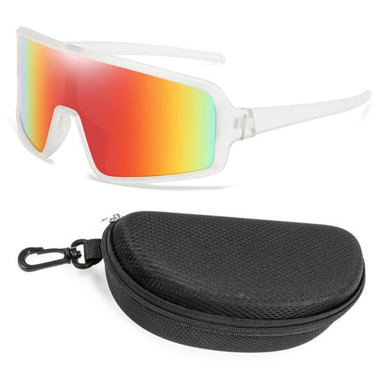 Cycling Sunglasses for Men Women UV 400 Protection Sports Sun Glasses for Baseball Cycling Running Driving Golf