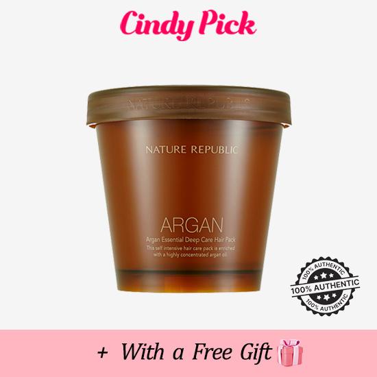 

Nature Republic Argan Essential Маска для глубокого ухода за волосами 470 мл