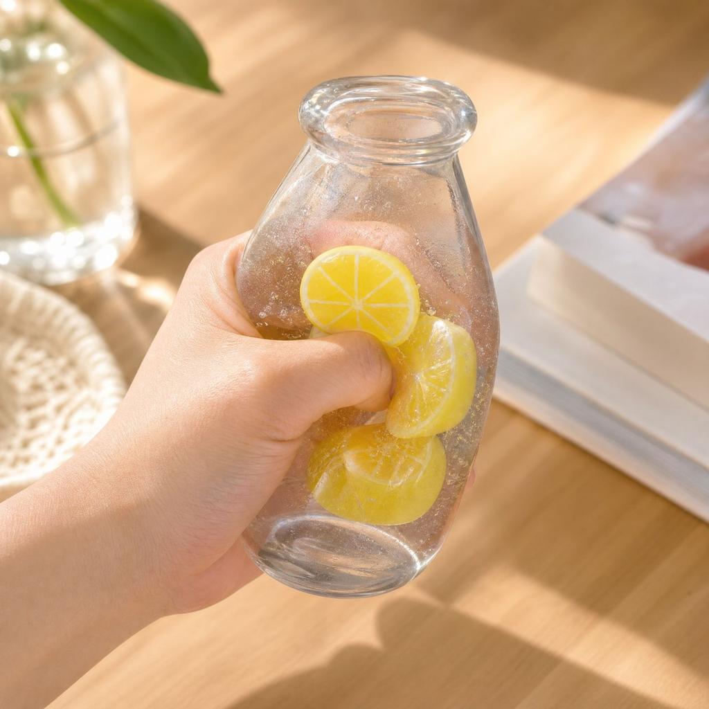 Milk Bottle Shaped Toy, Cute Stress Toy, Random
