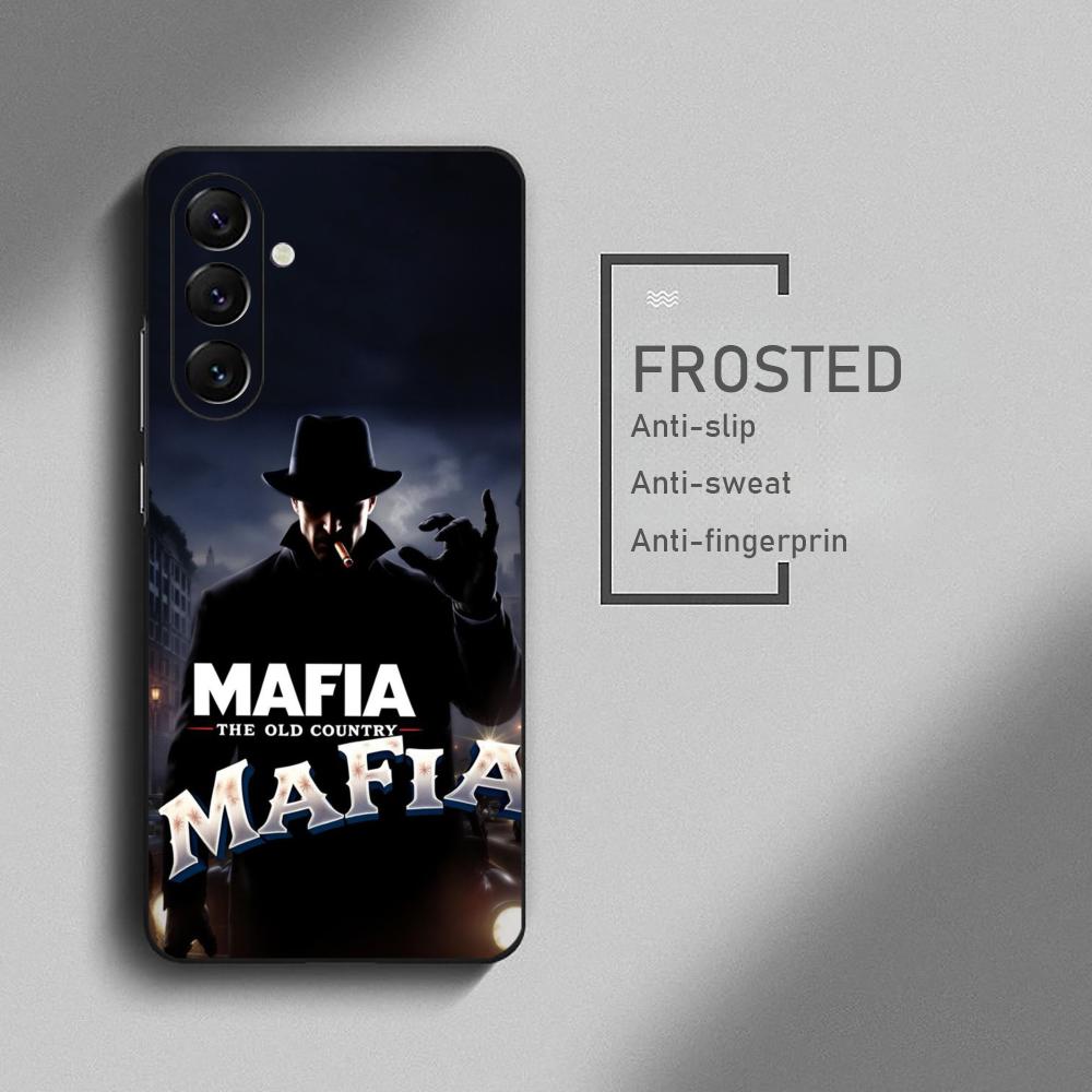 Game Mafia the old country Phone Case For Samsung Galaxy S25 S24 S23 S22 S21 S20 Plus Ultra Note20 Soft Black Galaxy S22 Ultra 5G
