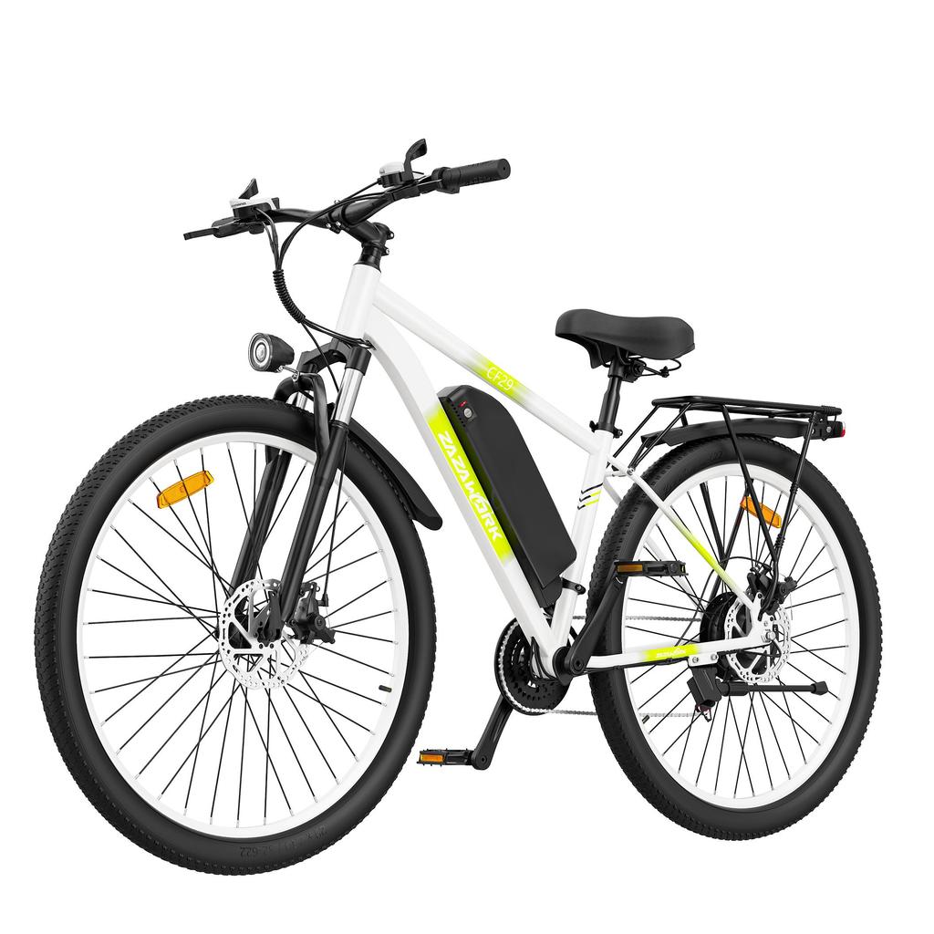 ZAZAWORK CF29 Electric Bike with 48V 15Ah Removable Battery, 21-Speed Shimano Gears