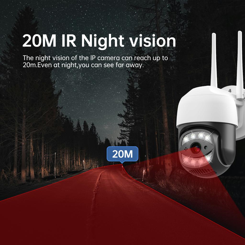 Cameră de Supraveghere Video CCTV 4G SIM Card IP 5MP WiFi PTZ Impermeabilă 1080P Securitate Urmărire Automată Viziune Nocturnă